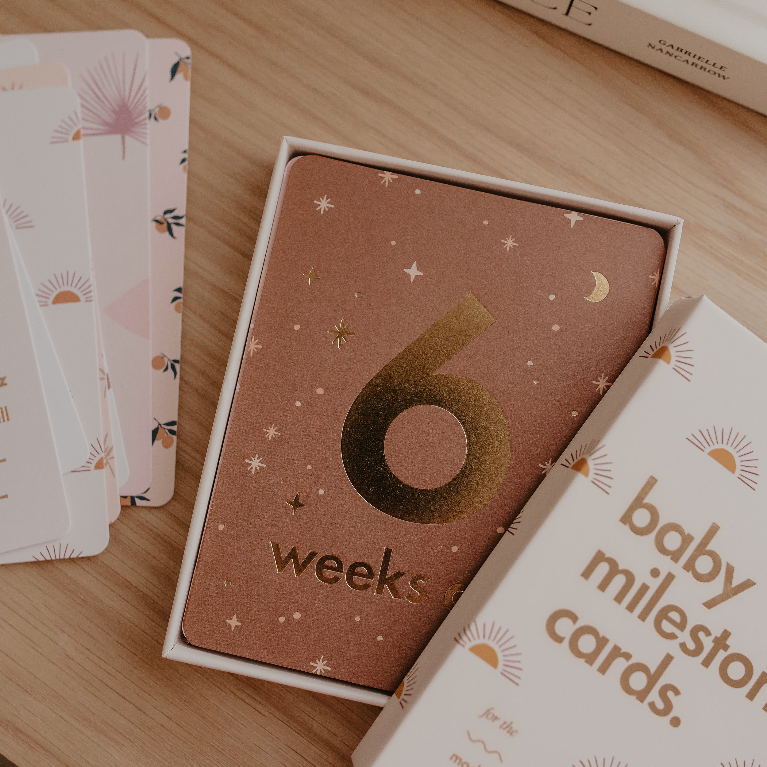 Baby Milestone Cards Boho