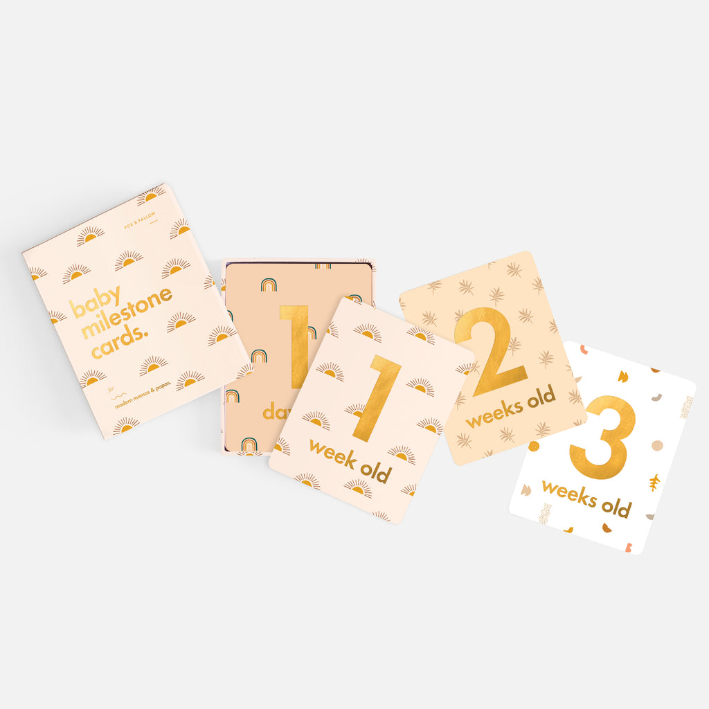 Baby Milestone Cards Boho
