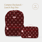 Campus Backpack + Lunch Bag Duo Bundle - PRE-ORDER (OCTOBER)