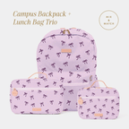 Campus Backpack + Lunch Bag Trio Bundle - PRE-ORDER (OCTOBER)