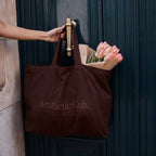 F&F Aesthetic Club Weekend Bag - Chocolate - PRE-ORDER (OCTOBER)