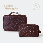 Cosmetic + Wash Bag Duo Bundle