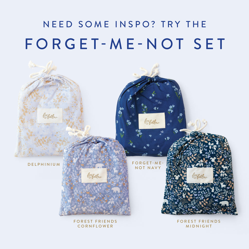 Cot/Bassinet Bundle - 4 Pack