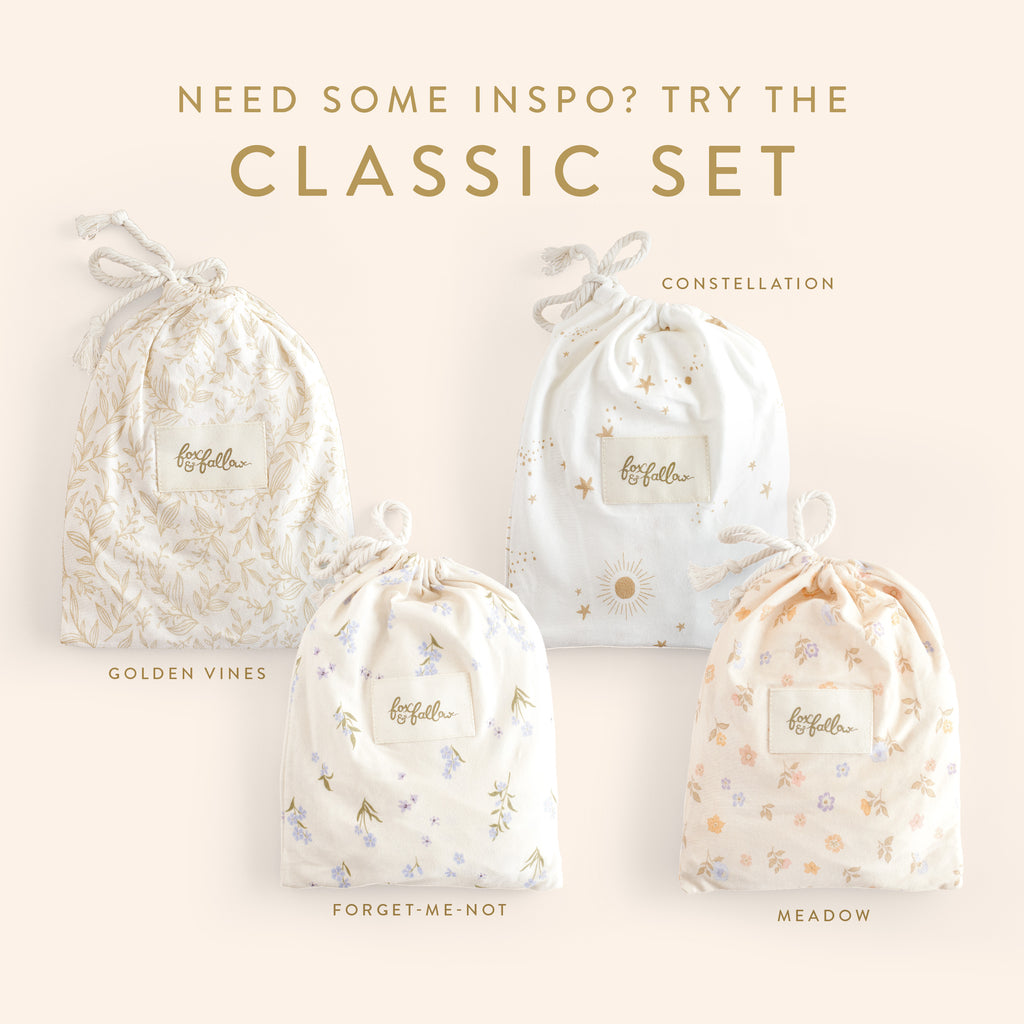 Cot/Bassinet Bundle - 4 Pack