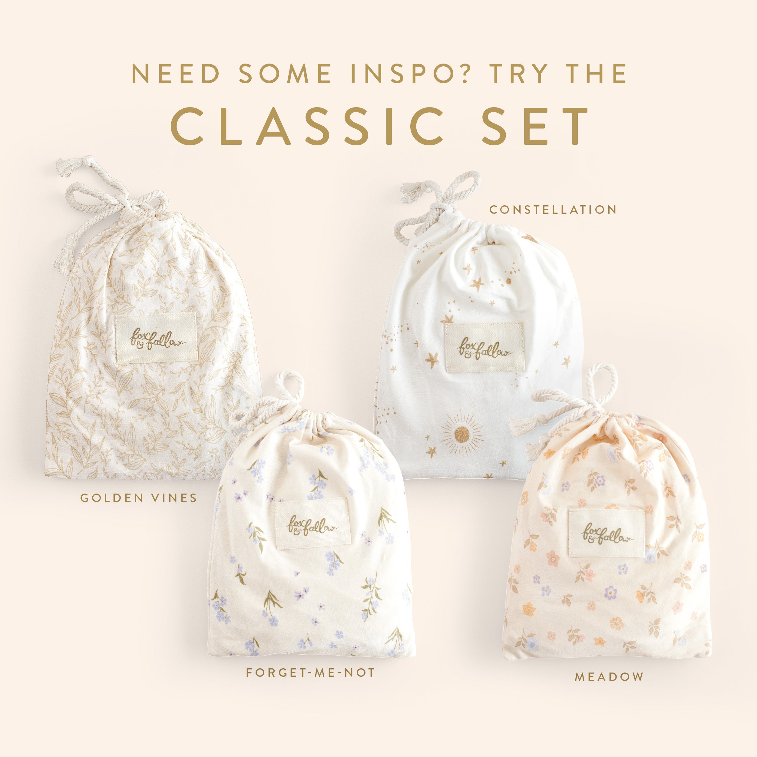 Cot/Bassinet Bundle - 4 Pack