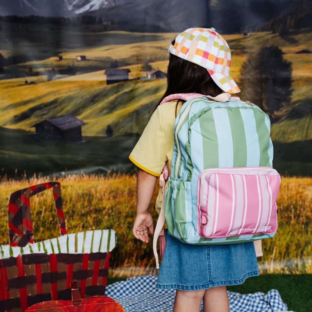 Fox & Fallow x Das Ist Maurice Stripes Junior Backpack - Medium 20L - PRE-ORDER (17 SEP)