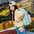 Fox & Fallow x Das Ist Maurice Stripes Junior Backpack - Medium 20L - PRE-ORDER (17 SEP)