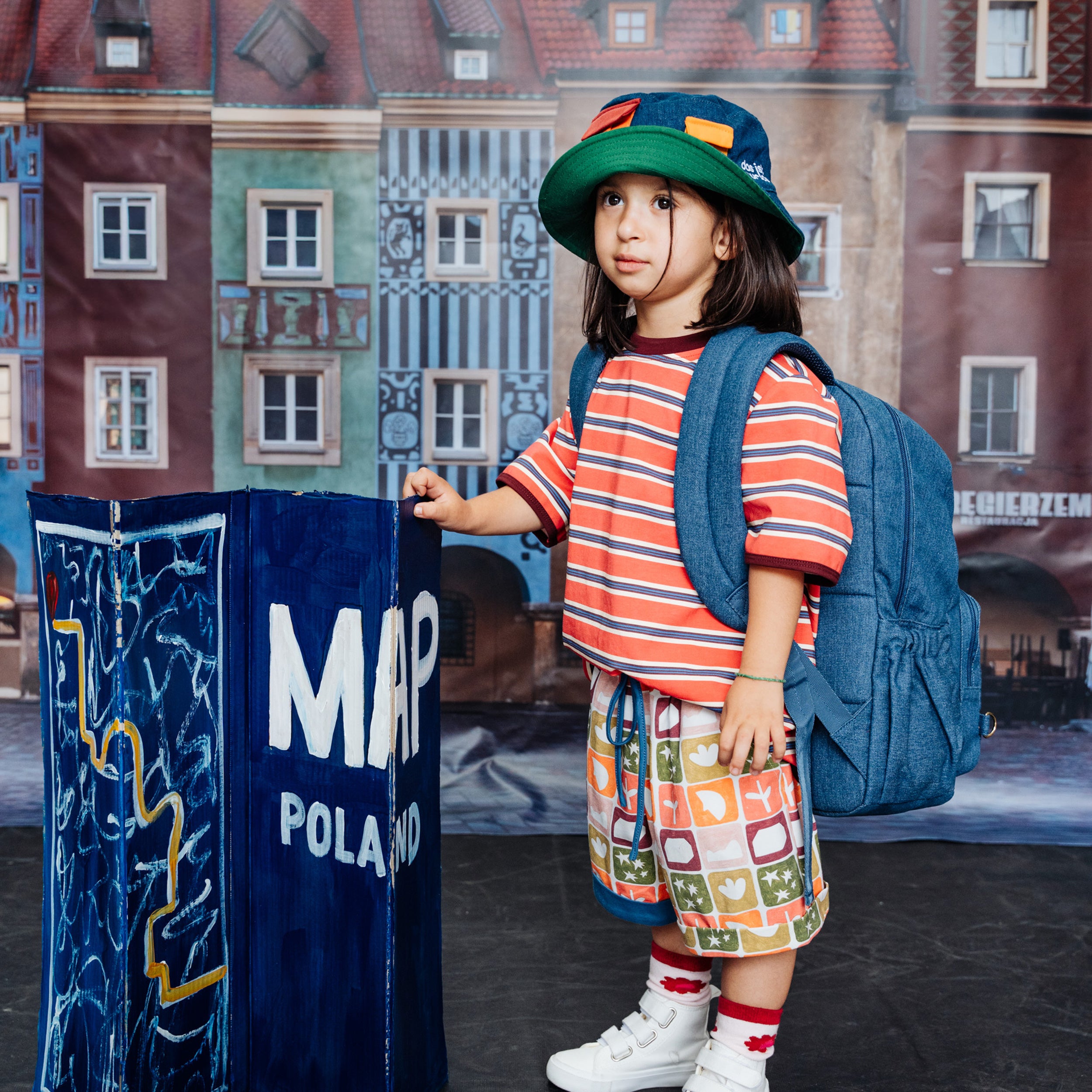 Fox & Fallow x Das Ist Maurice Denim Pocket Junior Backpack - Medium 20L - PRE-ORDER (17 SEP)