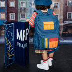 Fox & Fallow x Das Ist Maurice Denim Pocket Junior Backpack - Medium 20L - PRE-ORDER (17 SEP)
