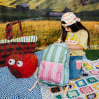 Fox & Fallow x Das Ist Maurice Stripes Junior Backpack - Medium 20L - PRE-ORDER (17 SEP)