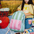 Fox & Fallow x Das Ist Maurice Stripes Junior Backpack - Medium 20L - PRE-ORDER (17 SEP)