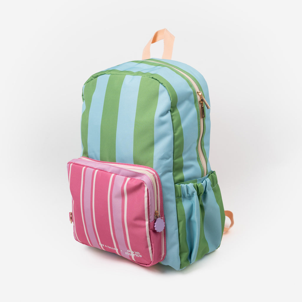 Fox & Fallow x Das Ist Maurice Stripes Junior Backpack - Medium 20L - PRE-ORDER (17 SEP)