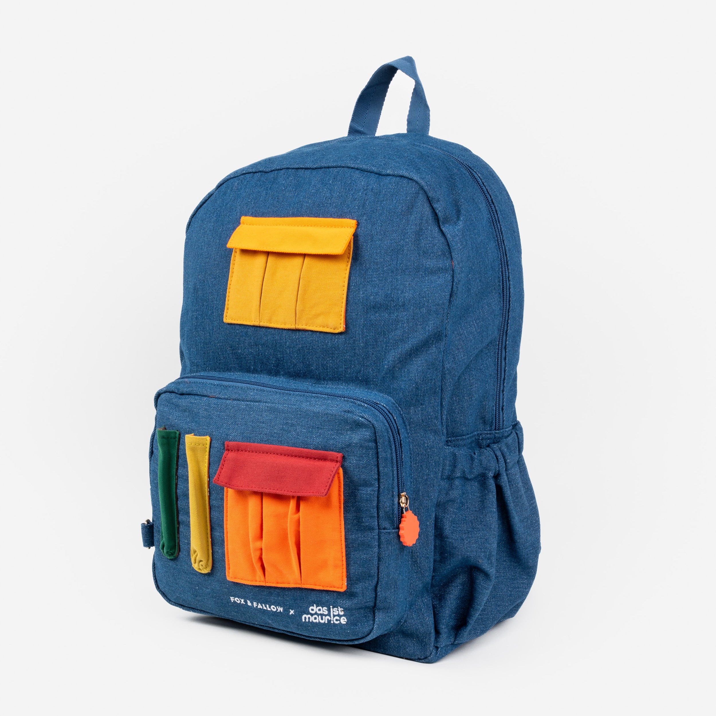 Fox & Fallow x Das Ist Maurice Denim Pocket Junior Backpack - Medium 20L - PRE-ORDER (17 SEP)