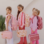 Burgundy Stripe Large Lunch Bag - PRE-ORDER (APRIL)