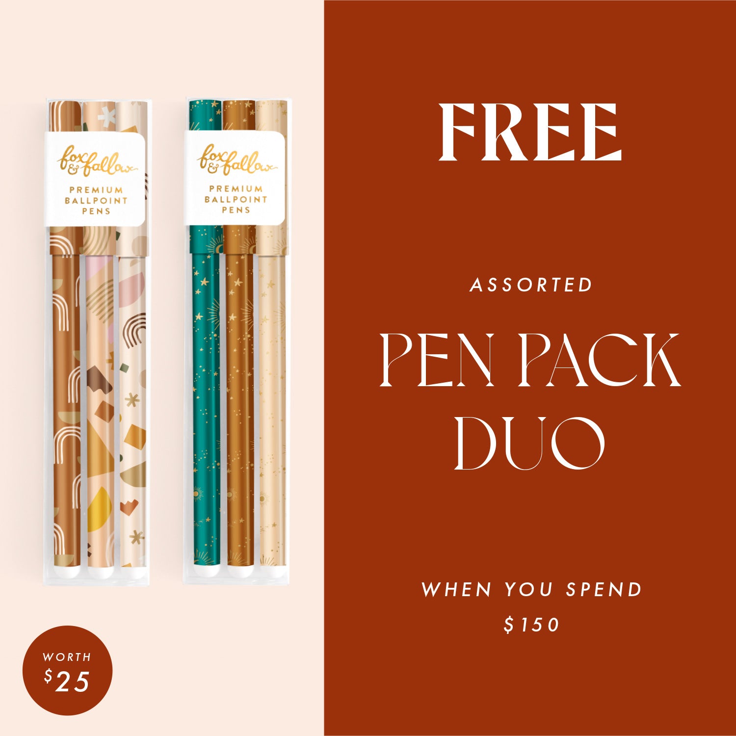 Free Gift - Pen Pack Duo