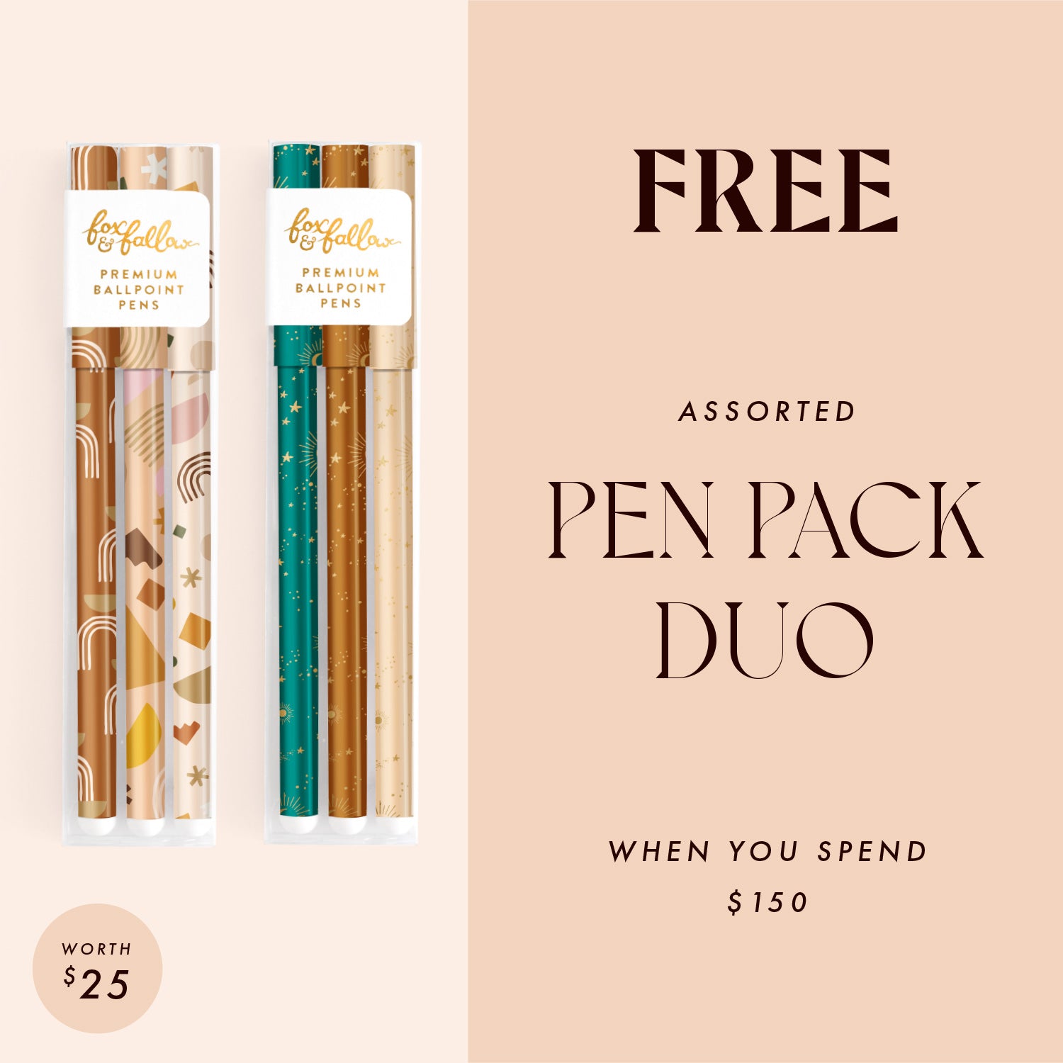 Free Gift - Pen Pack Duo