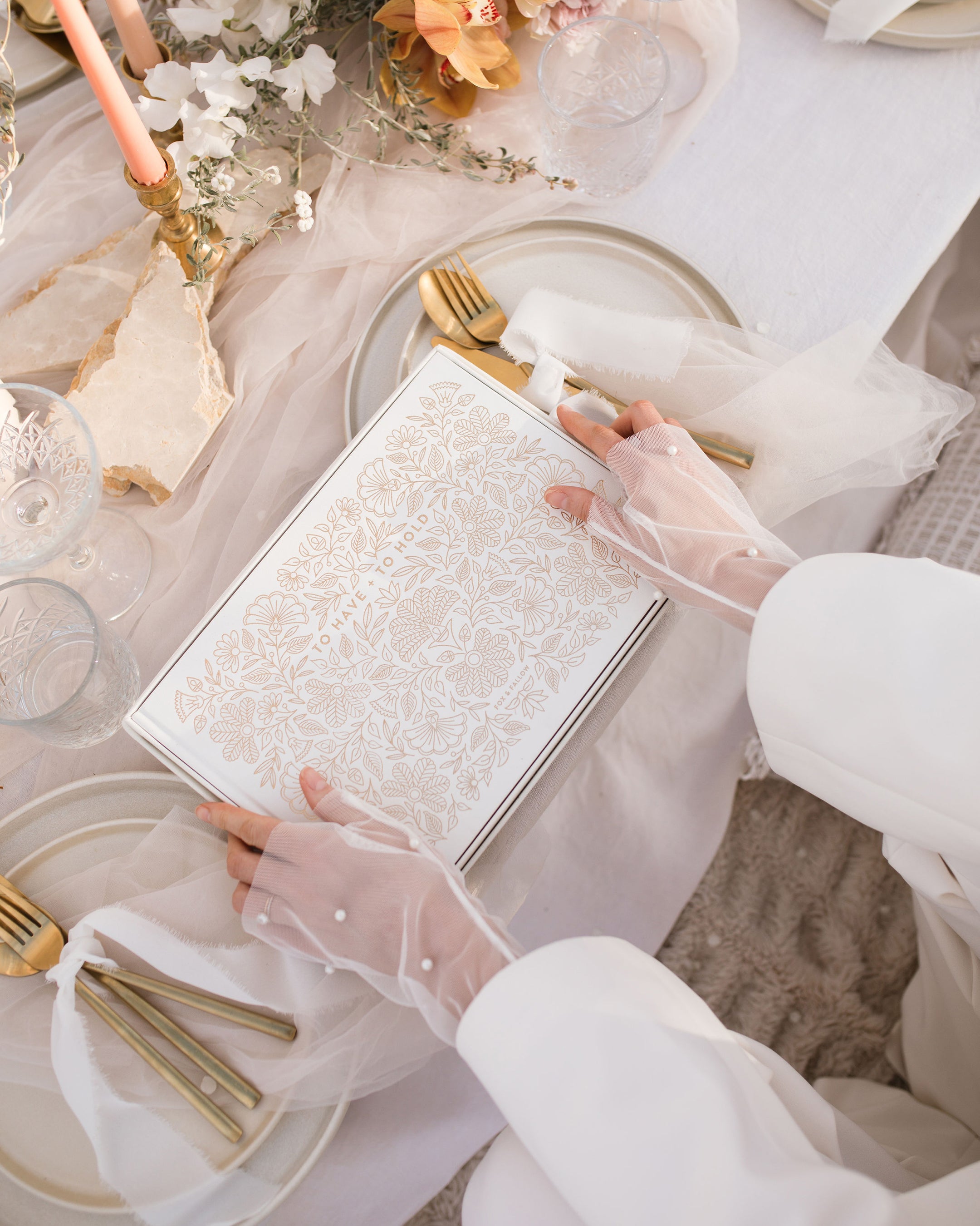 Wedding Guest Book Boxed
