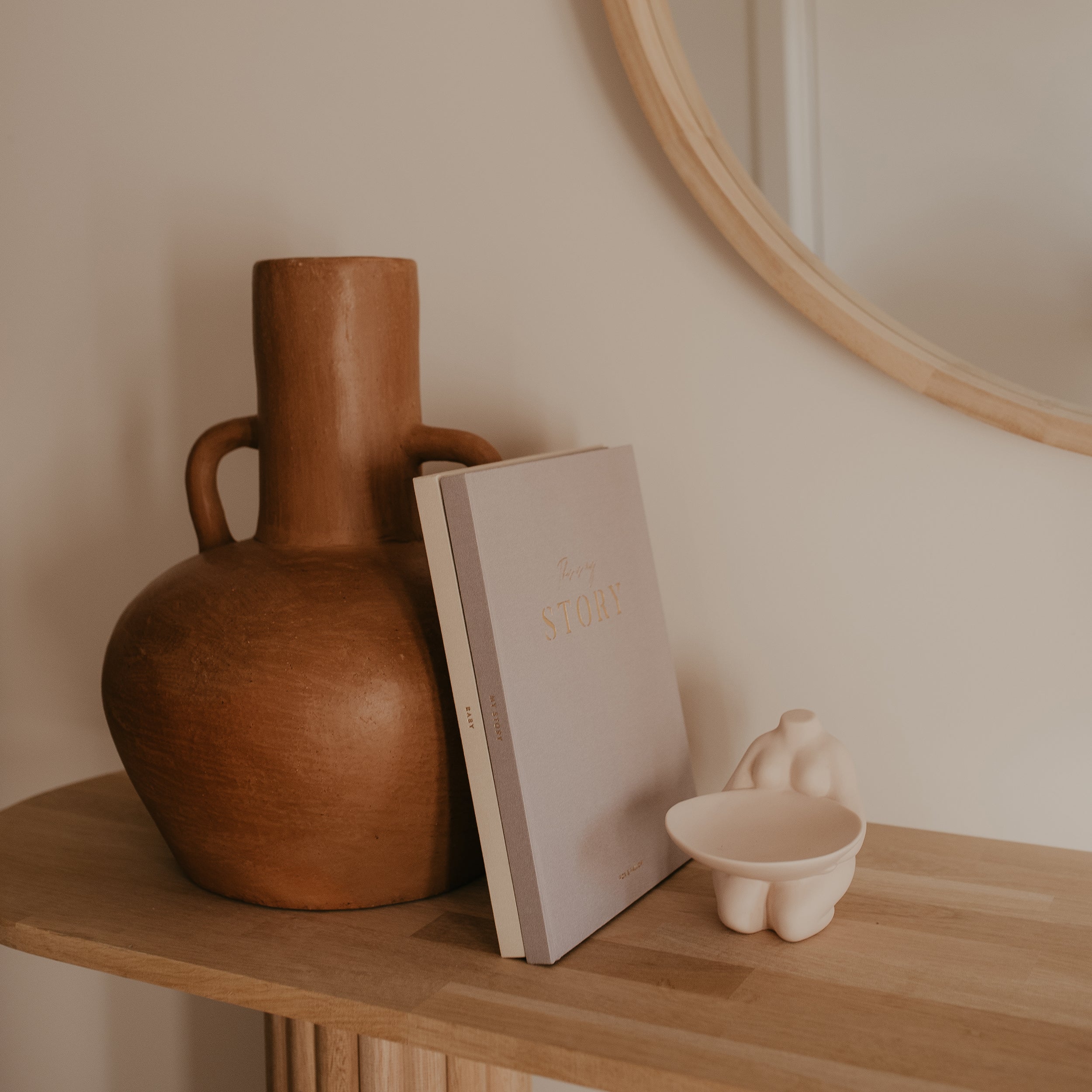 This Is My Story Memoir Journal Grey