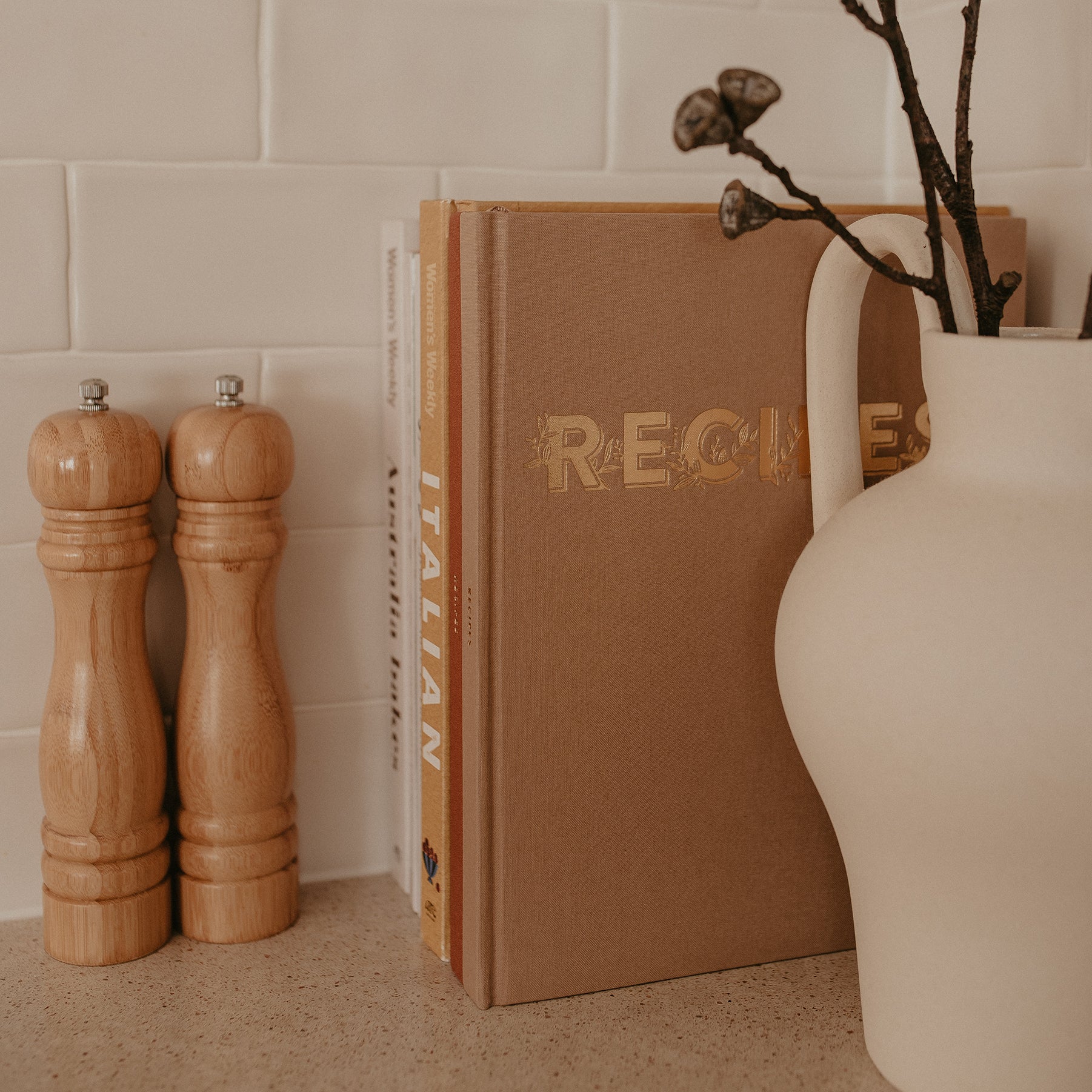 Recipe Book Latte Boxed