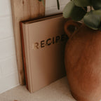 Recipe Book Latte Boxed