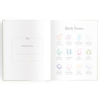 Baby Book Sage Stripe Boxed - 3rd Edition