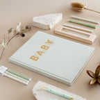 Baby Book Pistachio Boxed - 3rd Edition