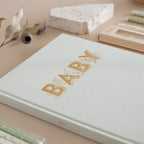 Baby Book Pistachio Boxed - 3rd Edition