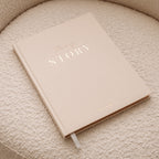 This Is My Story Memoir Journal Cream - PRE-ORDER (ARRIVING MAY)