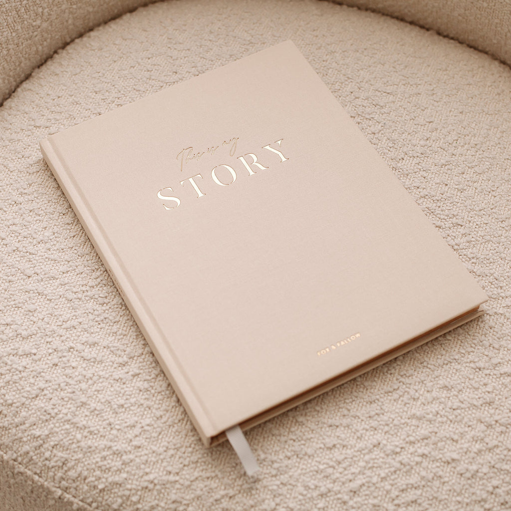 This Is My Story Memoir Journal Cream Boxed - PRE-ORDER (ARRIVING MAY)
