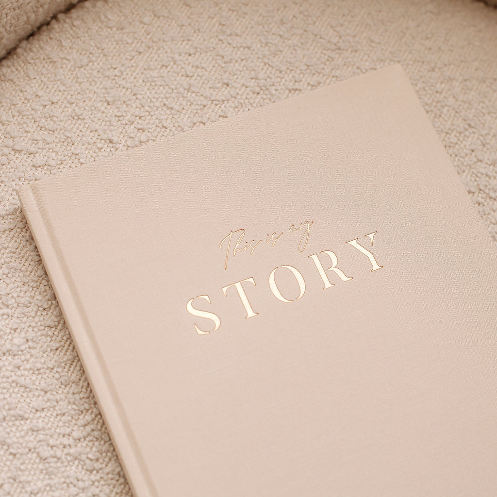 This Is My Story Memoir Journal Cream Boxed - PRE-ORDER (ARRIVING MAY)