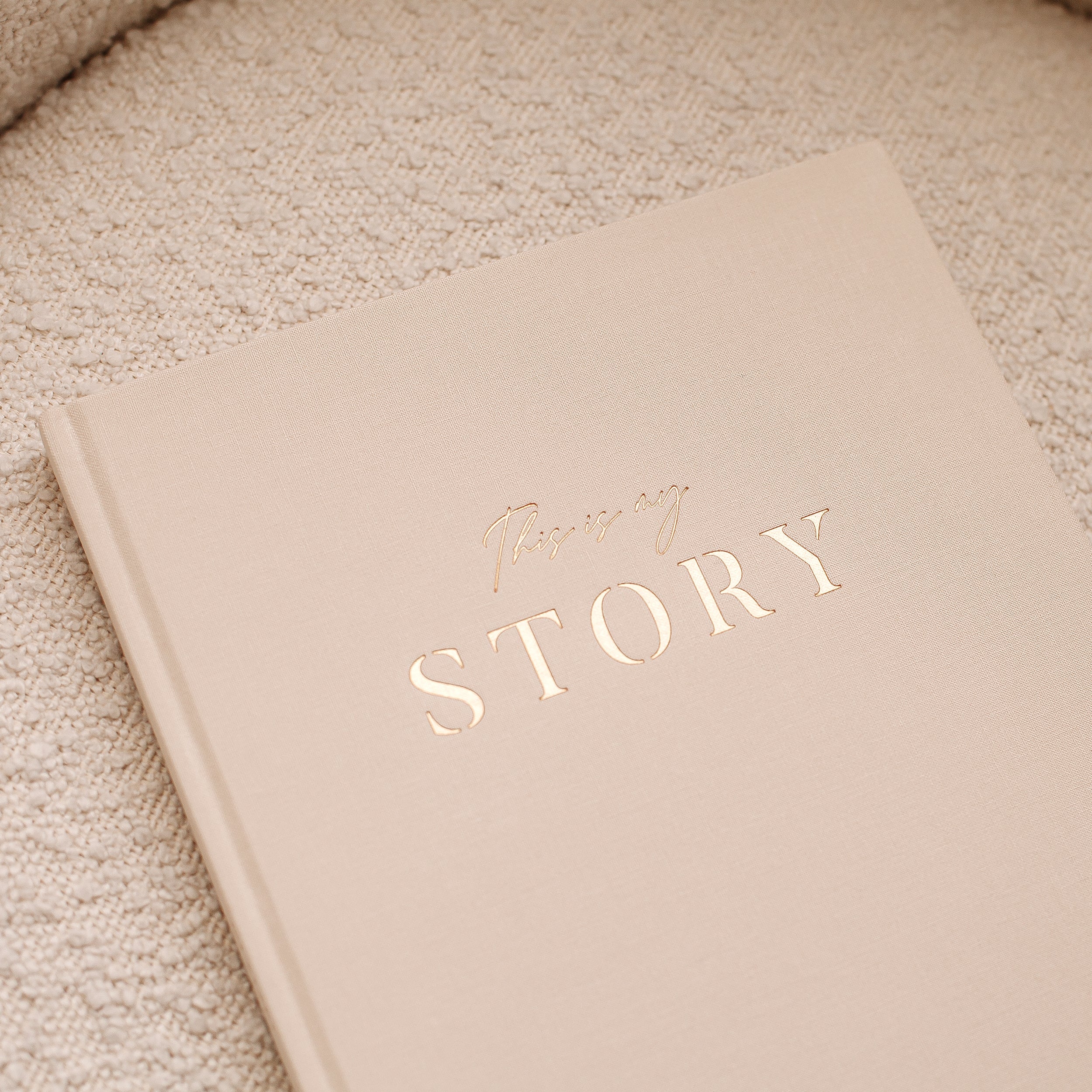 This Is My Story Memoir Journal Cream Boxed - PRE-ORDER (ARRIVING MAY)