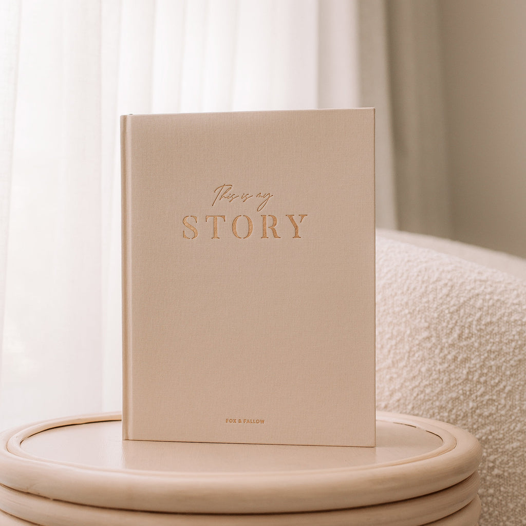 This Is My Story Memoir Journal Cream Boxed - PRE-ORDER (ARRIVING MAY)