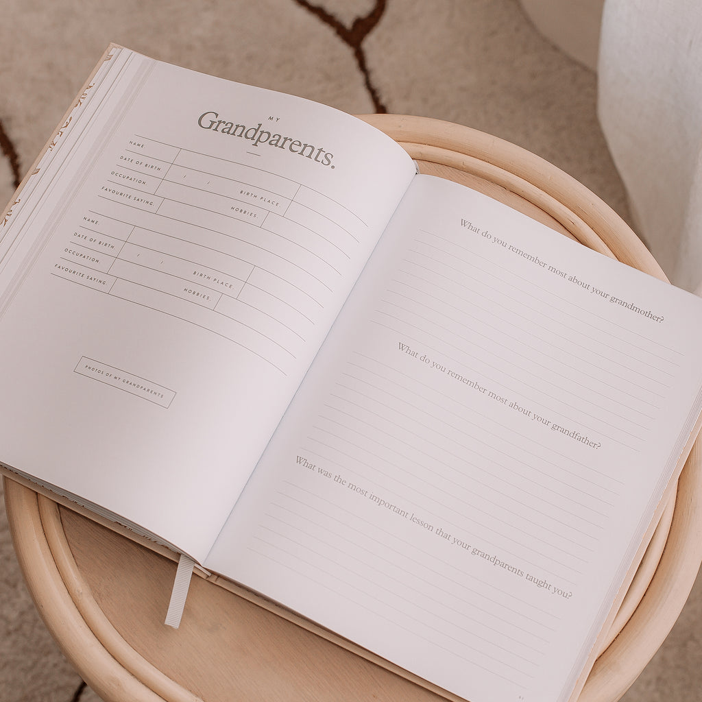 This Is My Story Memoir Journal Cream - PRE-ORDER (ARRIVING MAY)