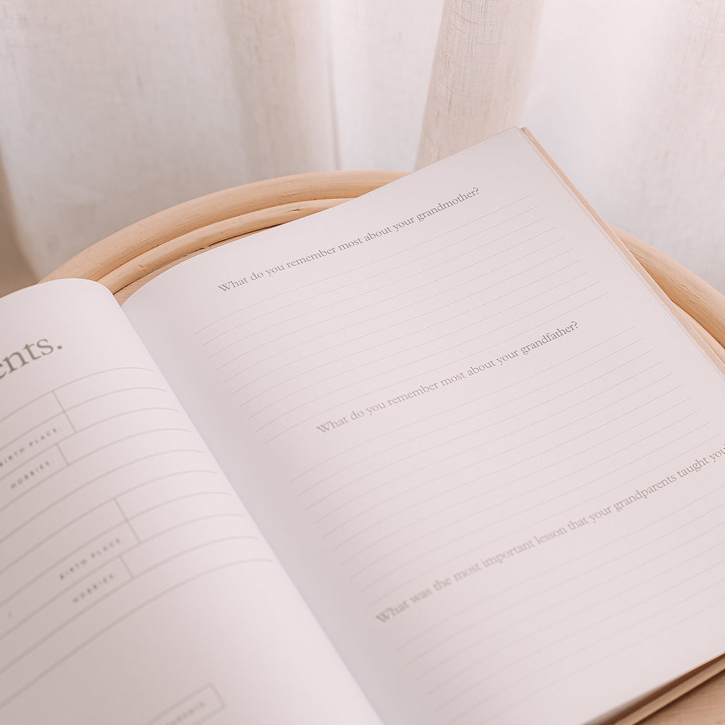 This Is My Story Memoir Journal Cream - PRE-ORDER (ARRIVING MAY)