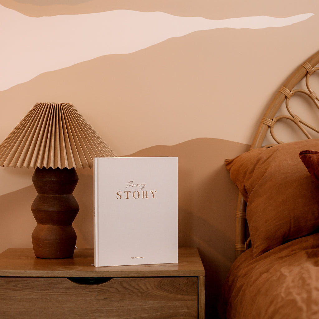 This Is My Story Memoir Journal Cream - PRE-ORDER (ARRIVING MAY)