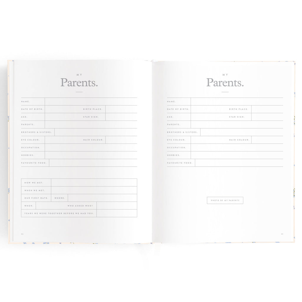 Baby Book Bellflower Boxed - 3rd Edition - PRE-ORDER (MAY)