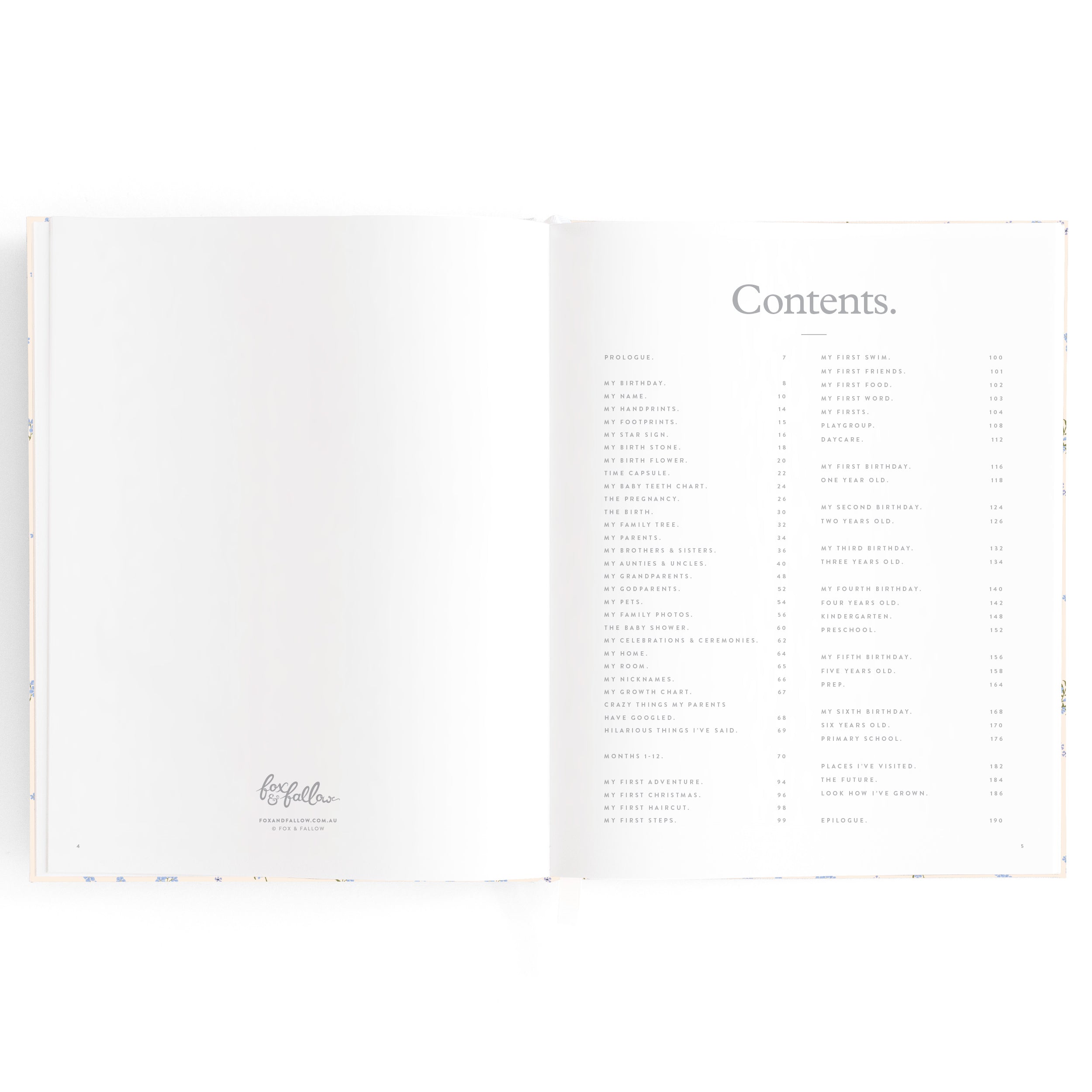 Baby Book Bellflower - 3rd Edition - PRE-ORDER (MAY)