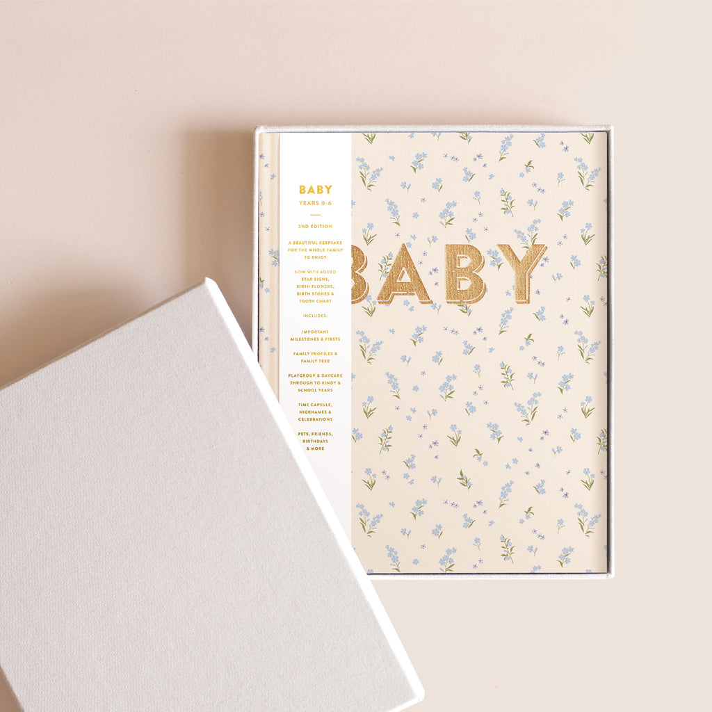 Baby Book Bellflower Boxed - 3rd Edition - PRE-ORDER (MAY)