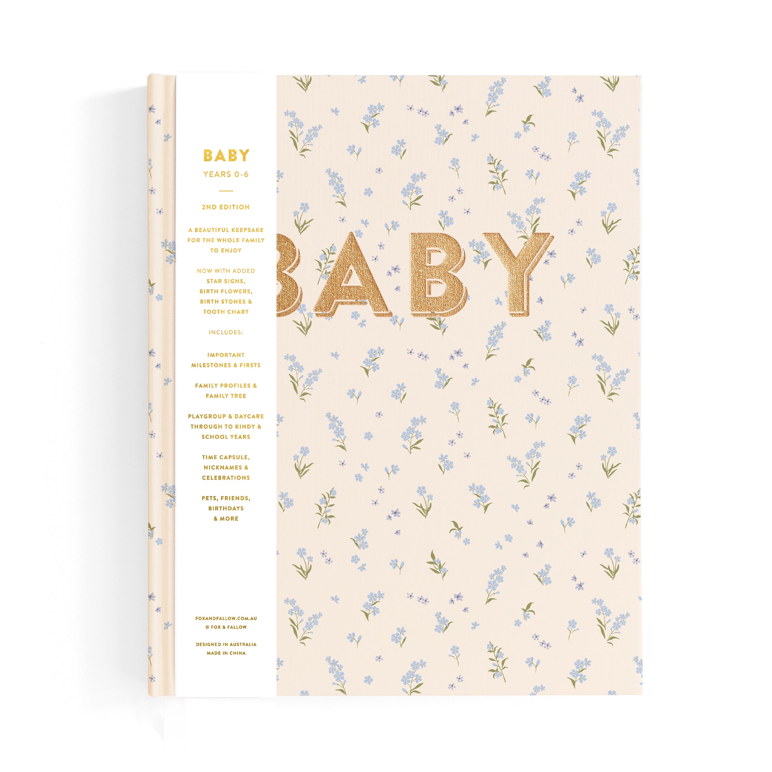 Baby Book Bellflower - 3rd Edition - PRE-ORDER (MAY)