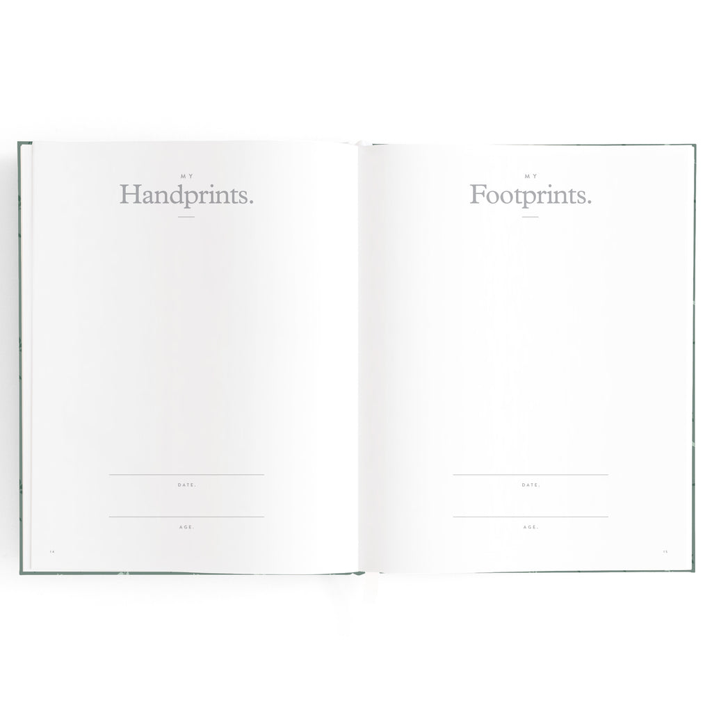 Baby Book Pine Boxed