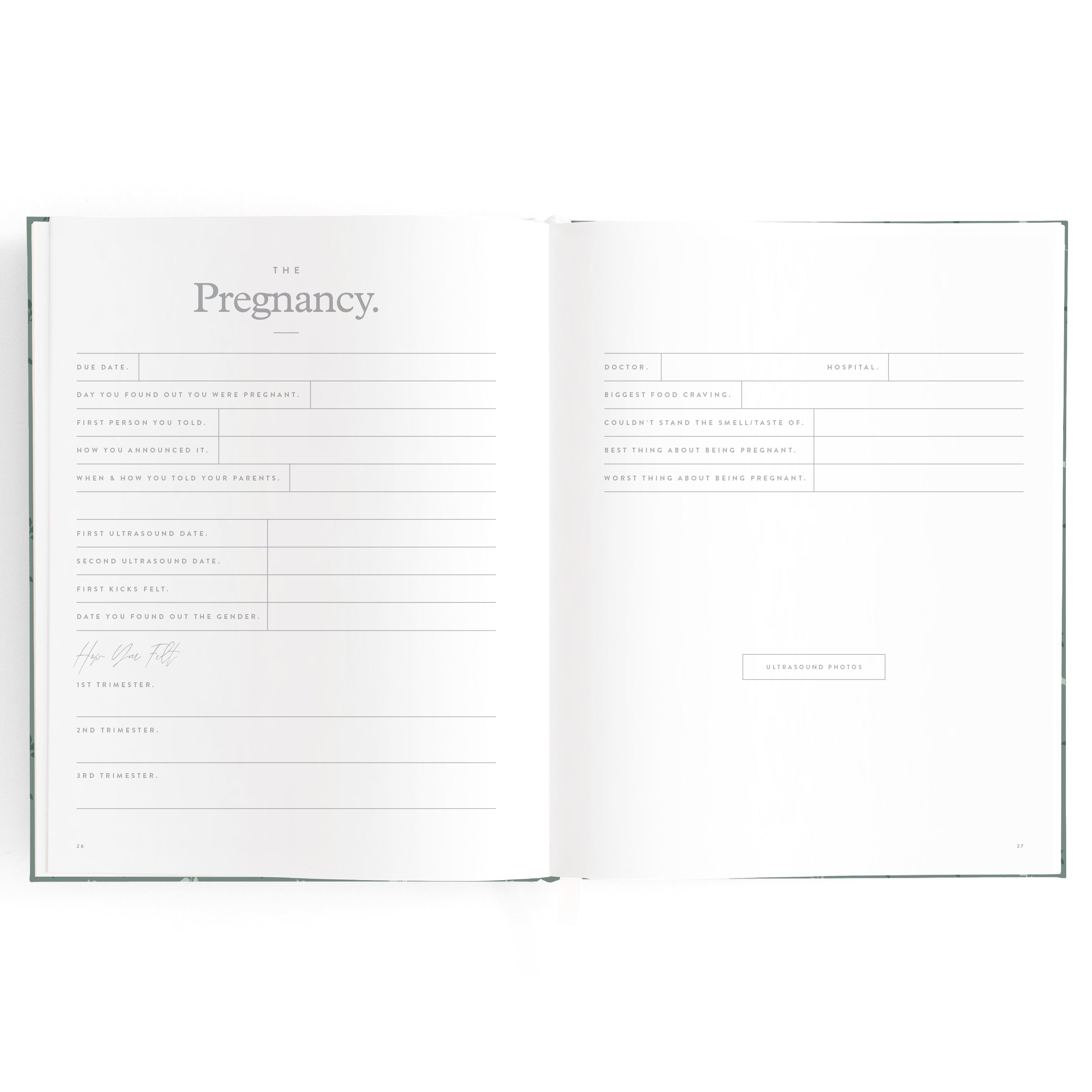 Baby Book Pine - SECONDS