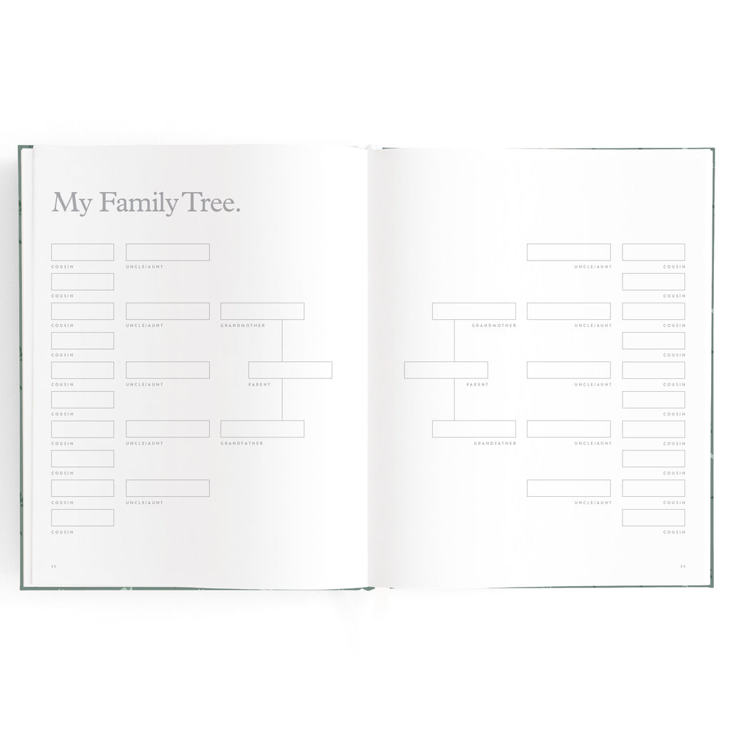 Baby Book Pine Boxed