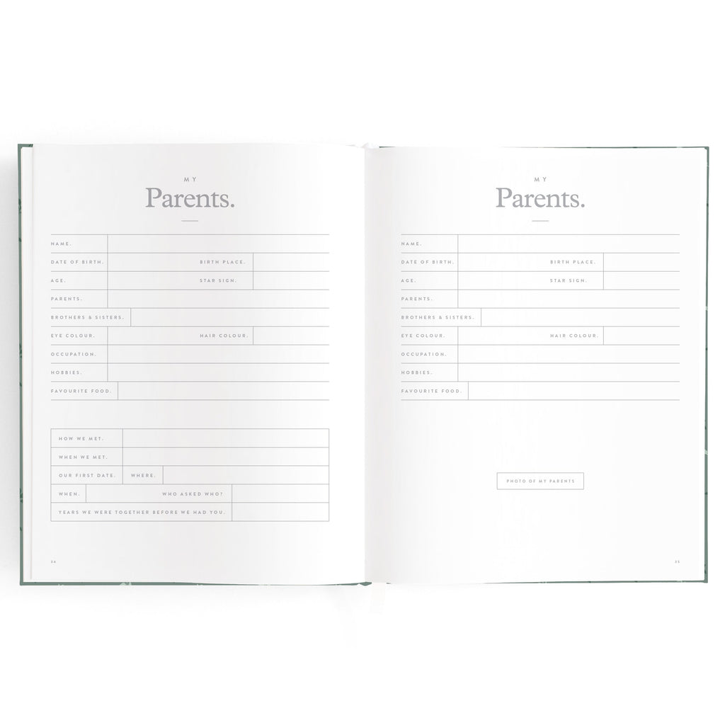 Baby Book Pine - SECONDS