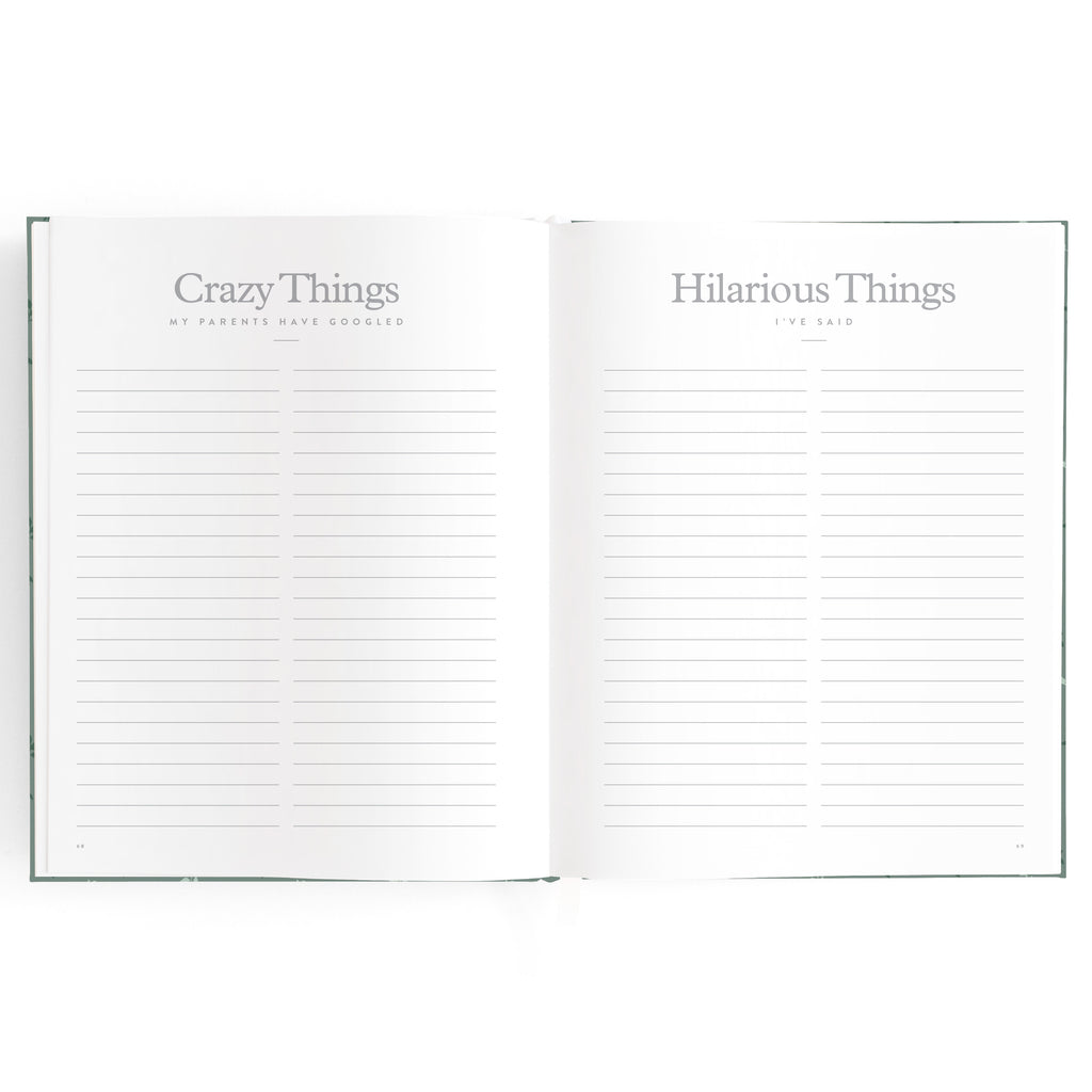 Baby Book Pine Boxed