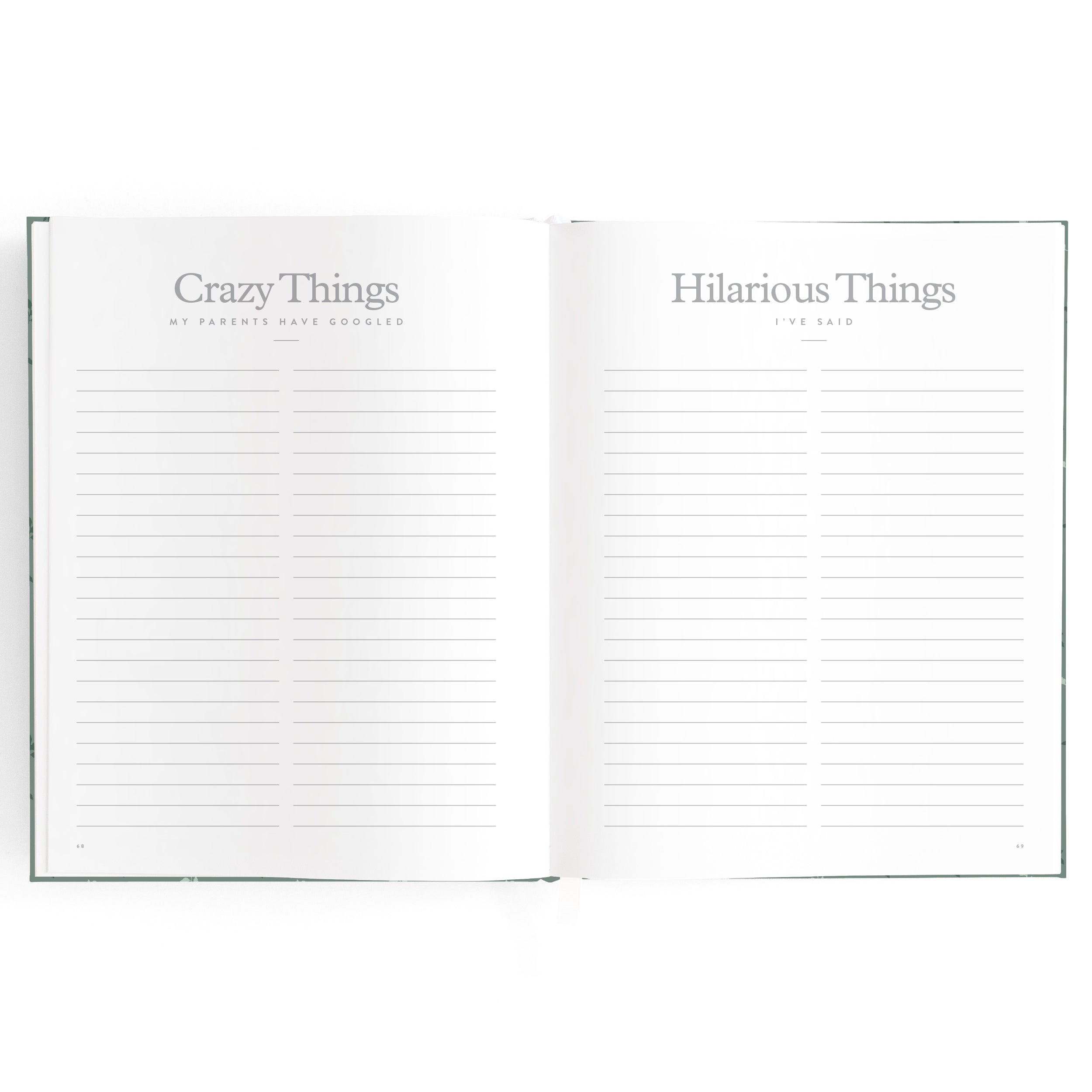 Baby Book Pine - SECONDS