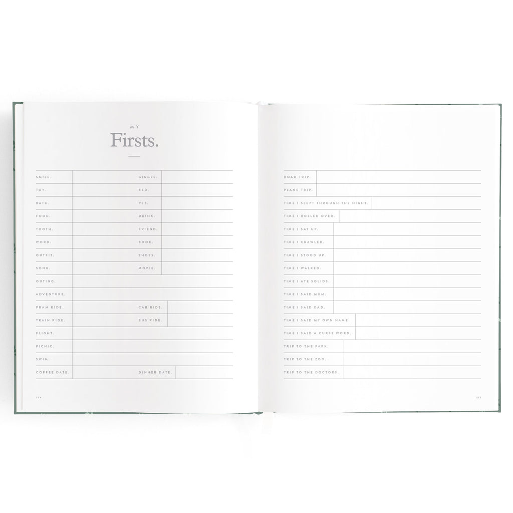 Baby Book Pine - SECONDS