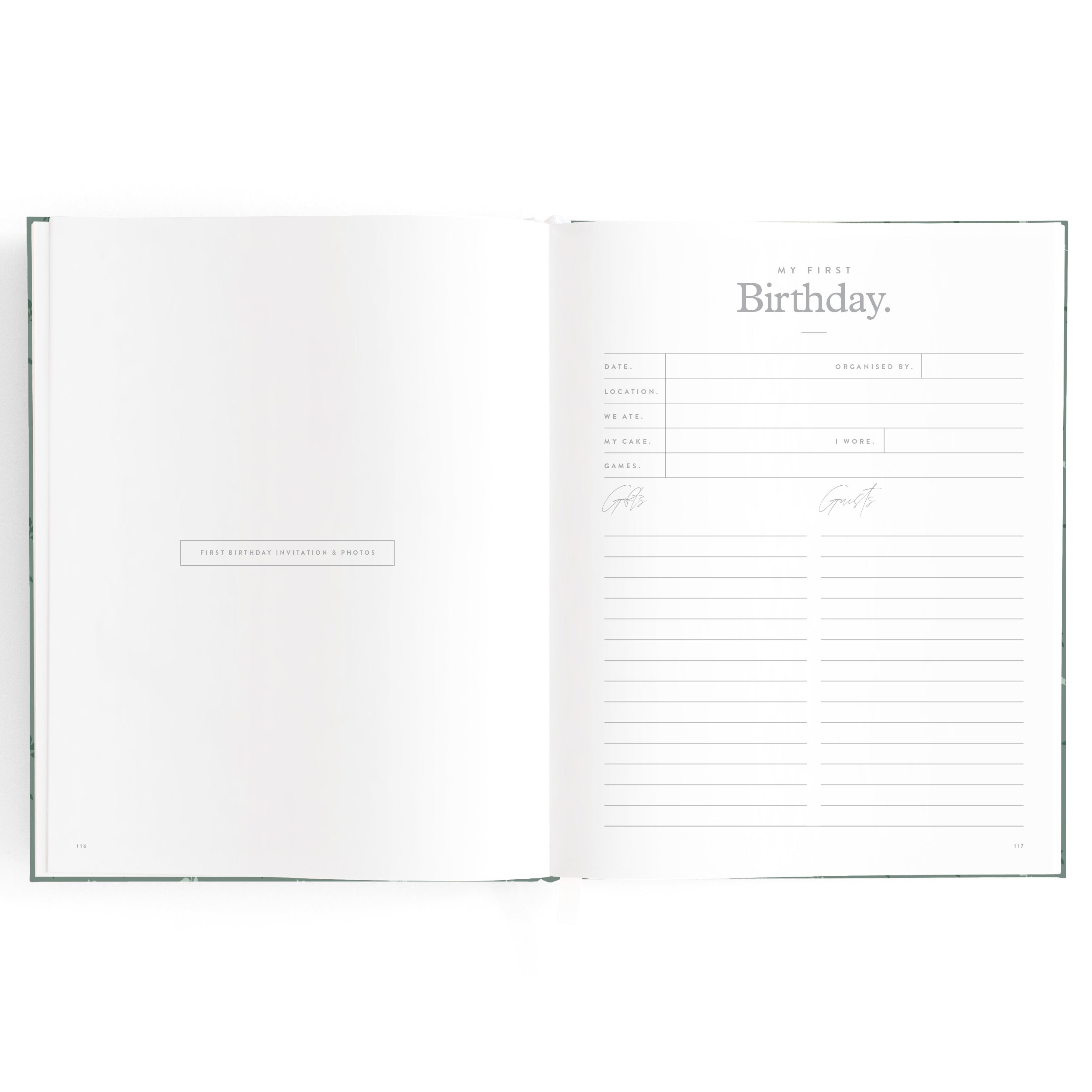 Baby Book Pine - SECONDS