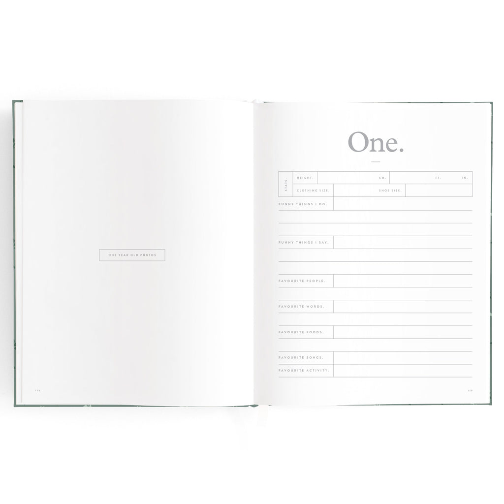 Baby Book Pine - SECONDS