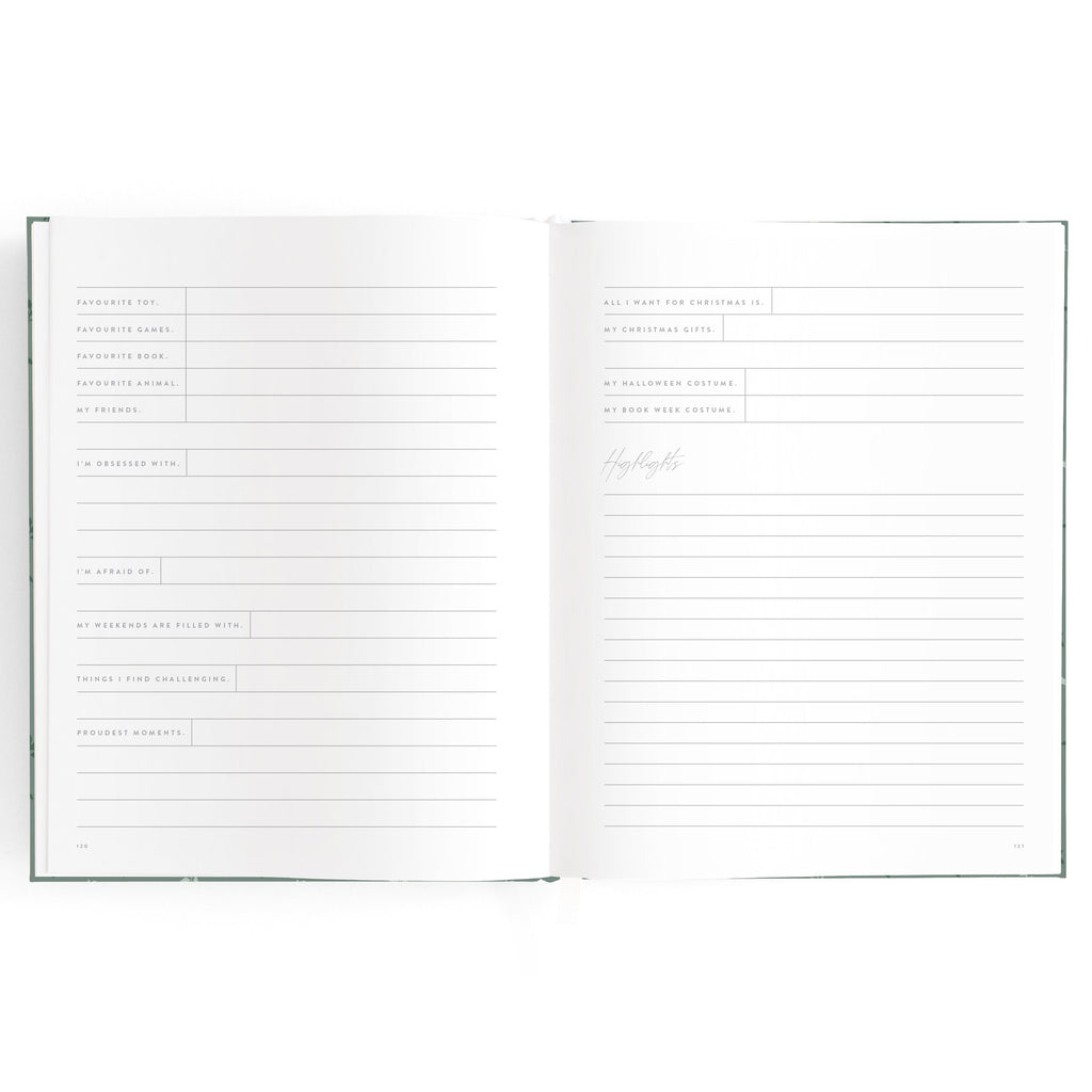 Baby Book Pine - SECONDS