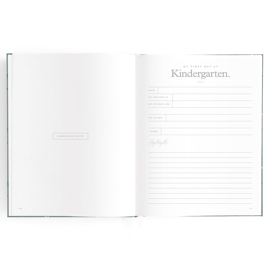 Baby Book Pine Boxed